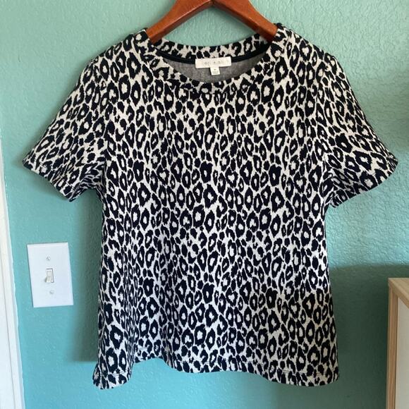 eri + ali cheetah top - Picture 1 of 4